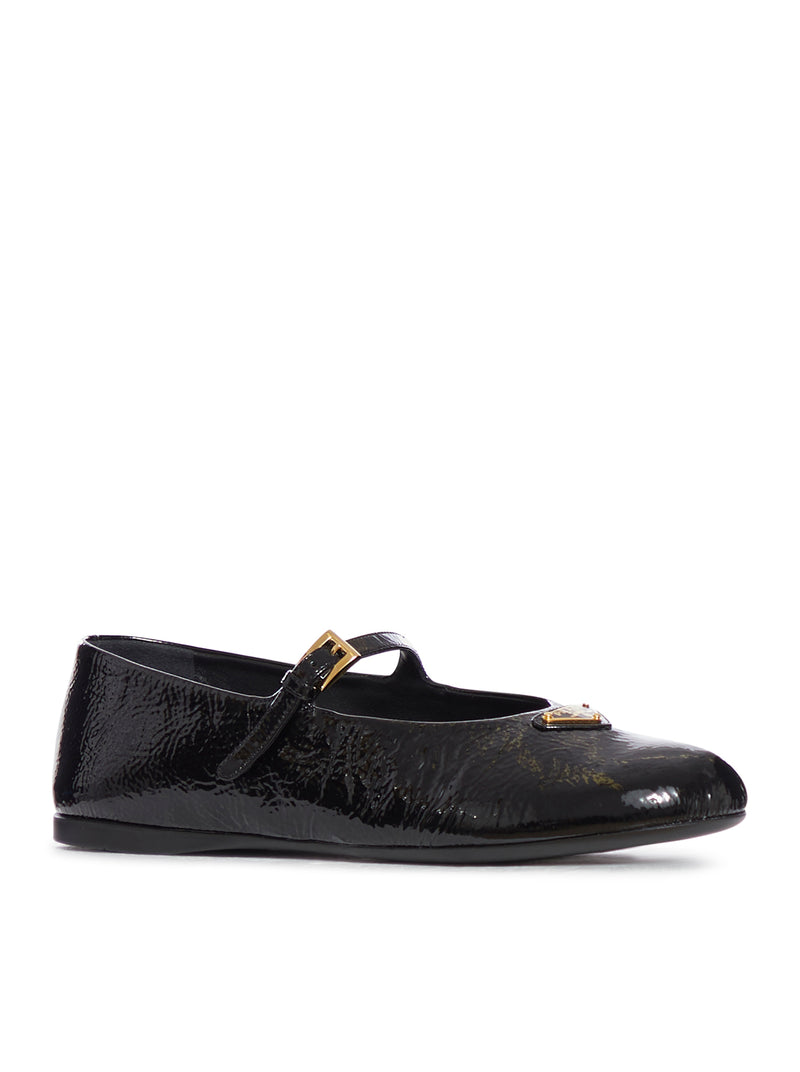 Suitnegozi Ballerine in nappa lucida Sconto