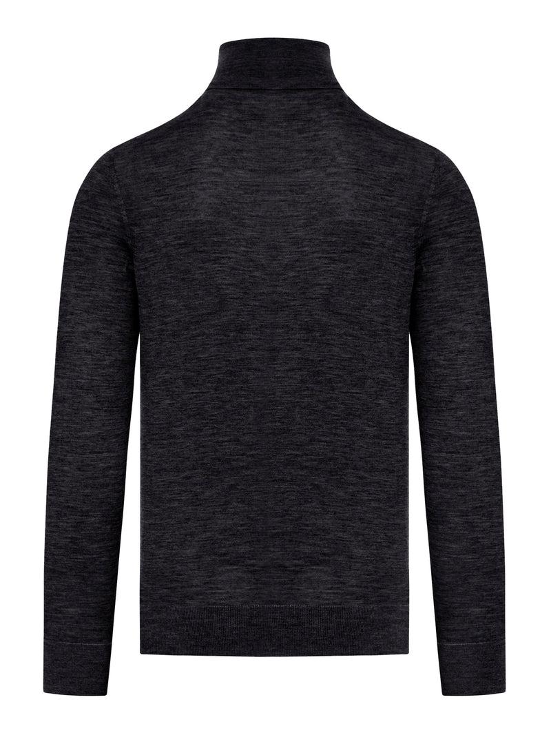 Suitnegozi MAGLIA A COLLO ALTO IN CASHMERE E SETA In Linea