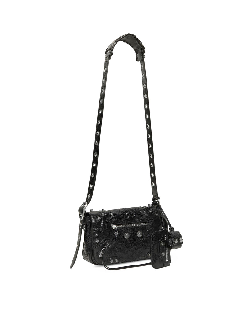 Suitnegozi BORSA LE CAGOLE MEN XS CON PATTA DA UOMO IN NERO 2025