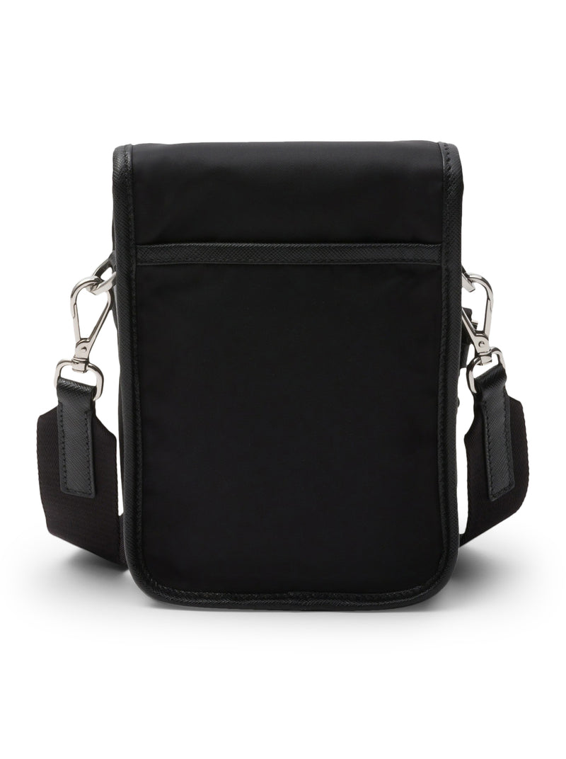 Suitnegozi Borsa a tracolla in Re-Nylon e Saffiano Spedizione Gratuita
