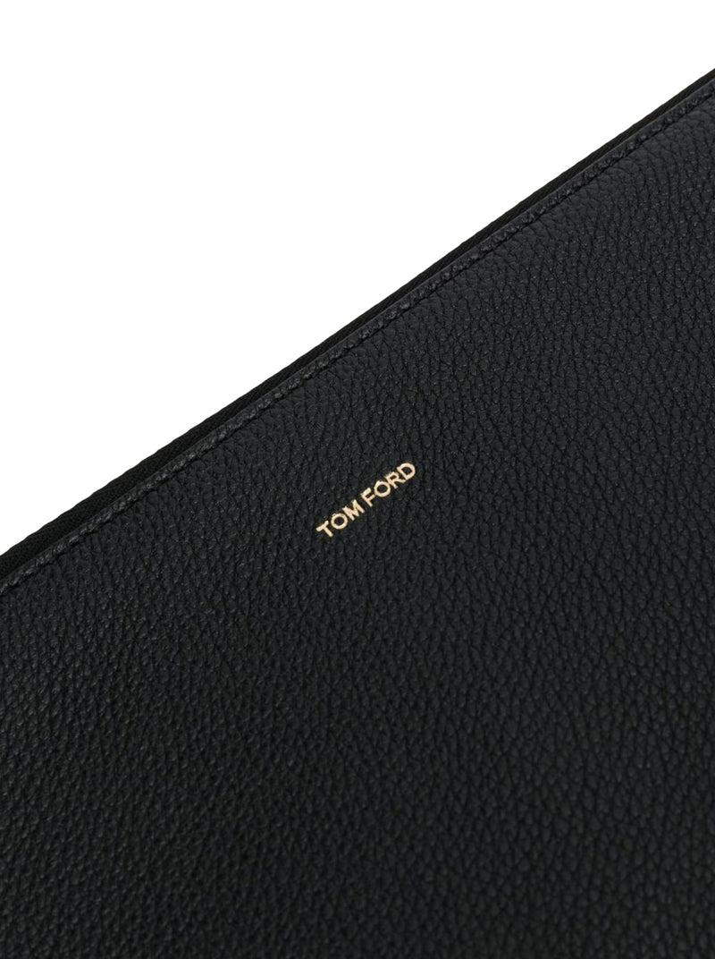 Suitnegozi Clutch in pelle con zip Prezzo Ridotto