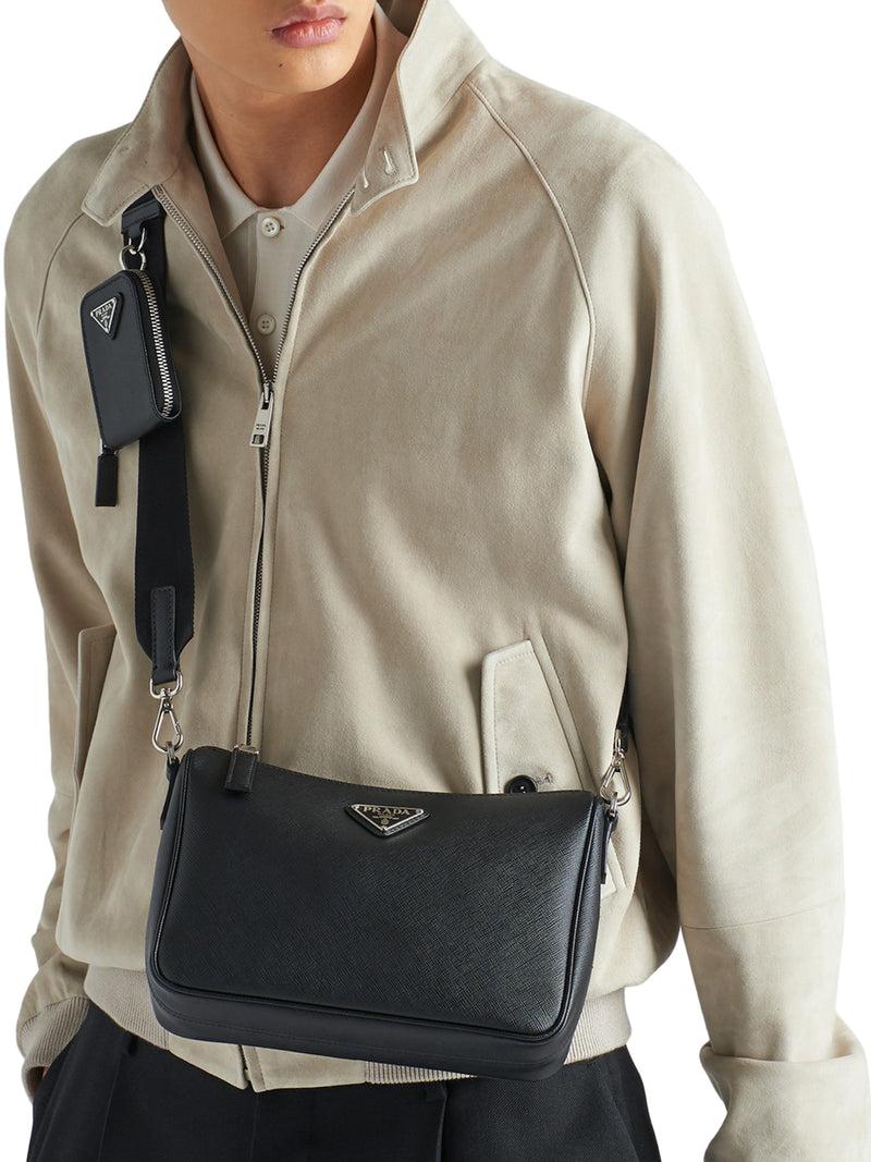 Suitnegozi Borsa a spalla in Saffiano Presa