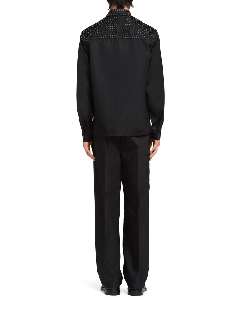 Suitnegozi Camicia in Re-Nylon con borchie Economico