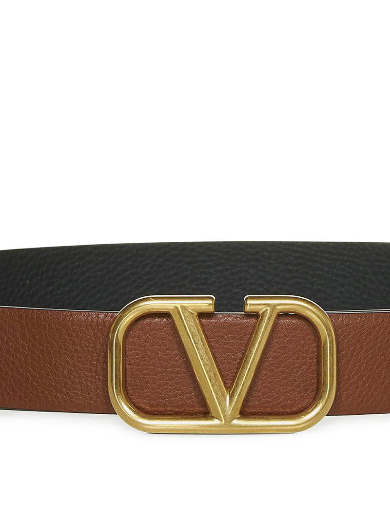 Suitnegozi CINTURA REVERSIBILE VLOGO SIGNATURE IN VITELLO STAMPA ALCE 40 MM Qualità