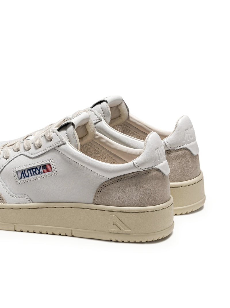 Suitnegozi SNEAKERS MEDALIST LOW IN PELLE E SUEDE BIANCO Online