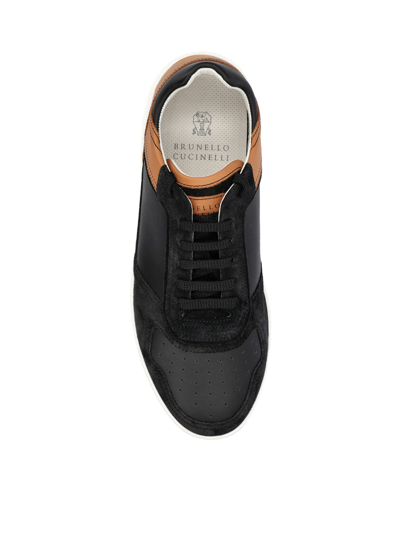 Suitnegozi Sneaker in pelle e suede In Saldo