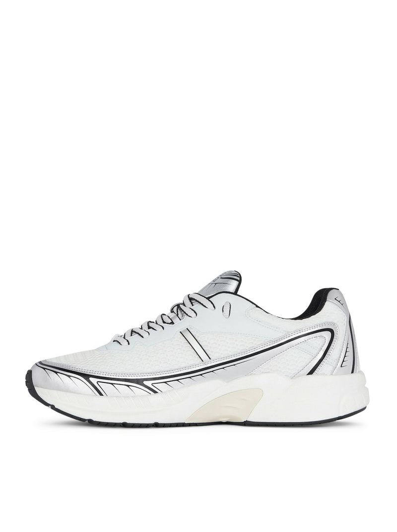 Suitnegozi Scarpe da running NFNTY-52 in pelle sintetica e rete Pezzi Unici
