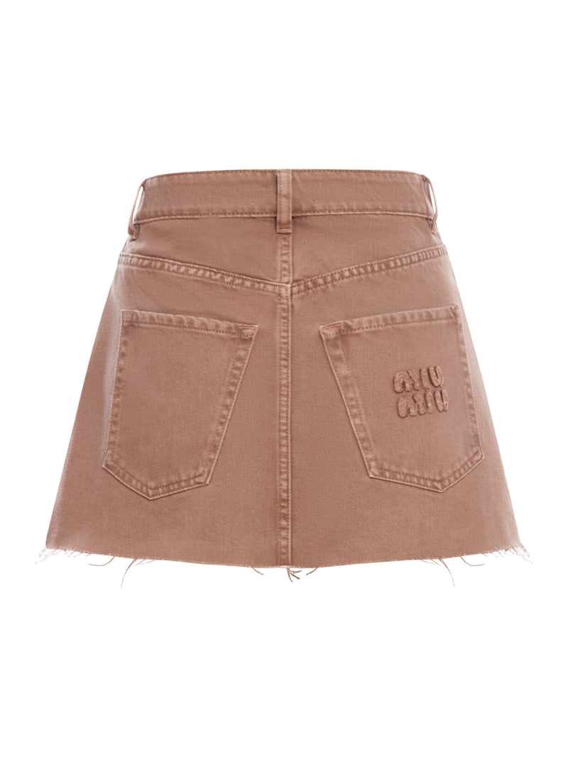 Suitnegozi Minigonna in Denim Negozi Online