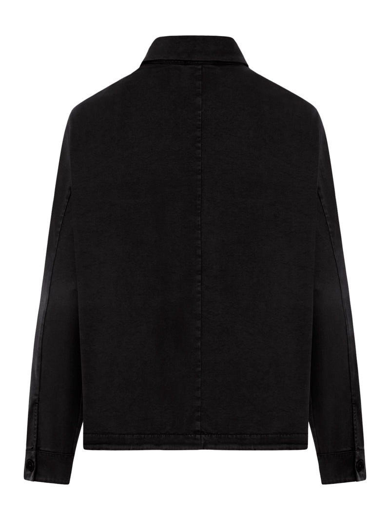 Suitnegozi Giacca/camicia in raso di cotone stretch In Linea