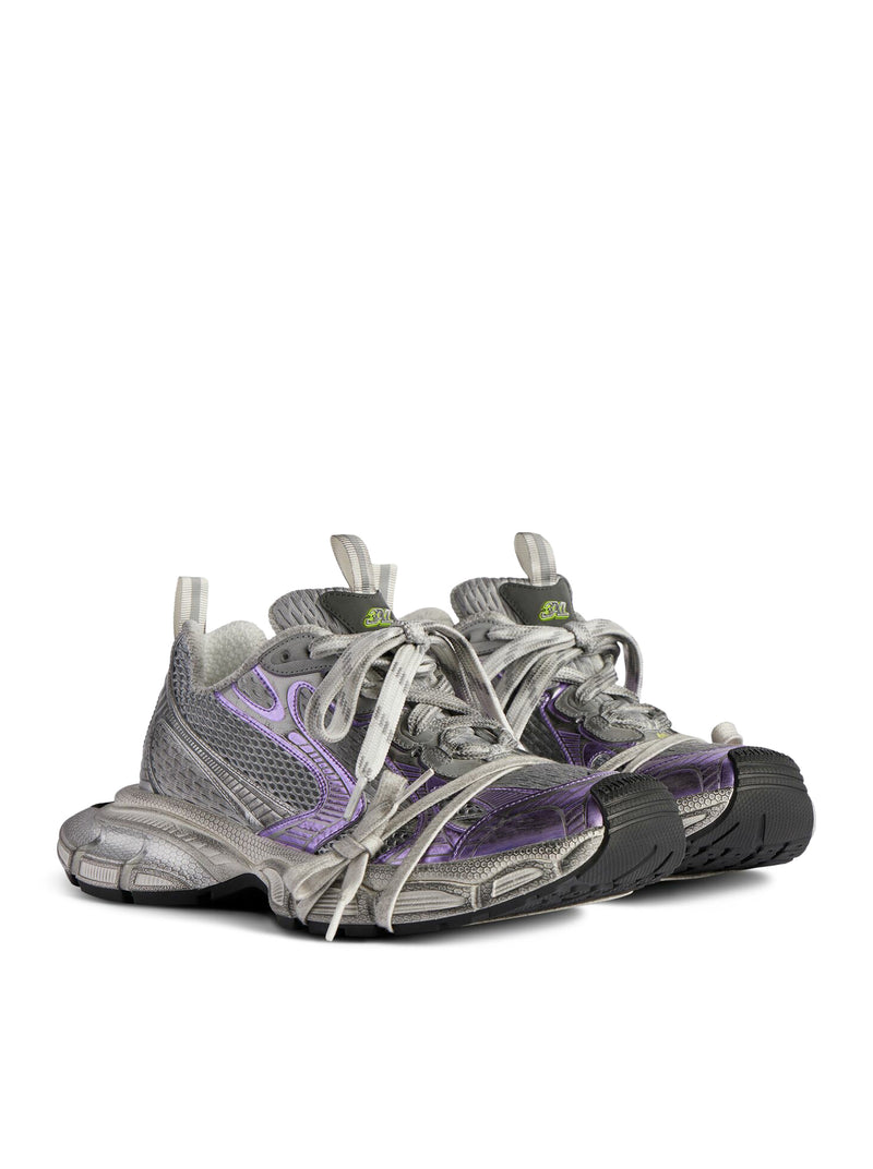 Suitnegozi SNEAKER 3XL DA DONNA IN GRIGIO/VIOLA/BIANCO Consegna Veloce