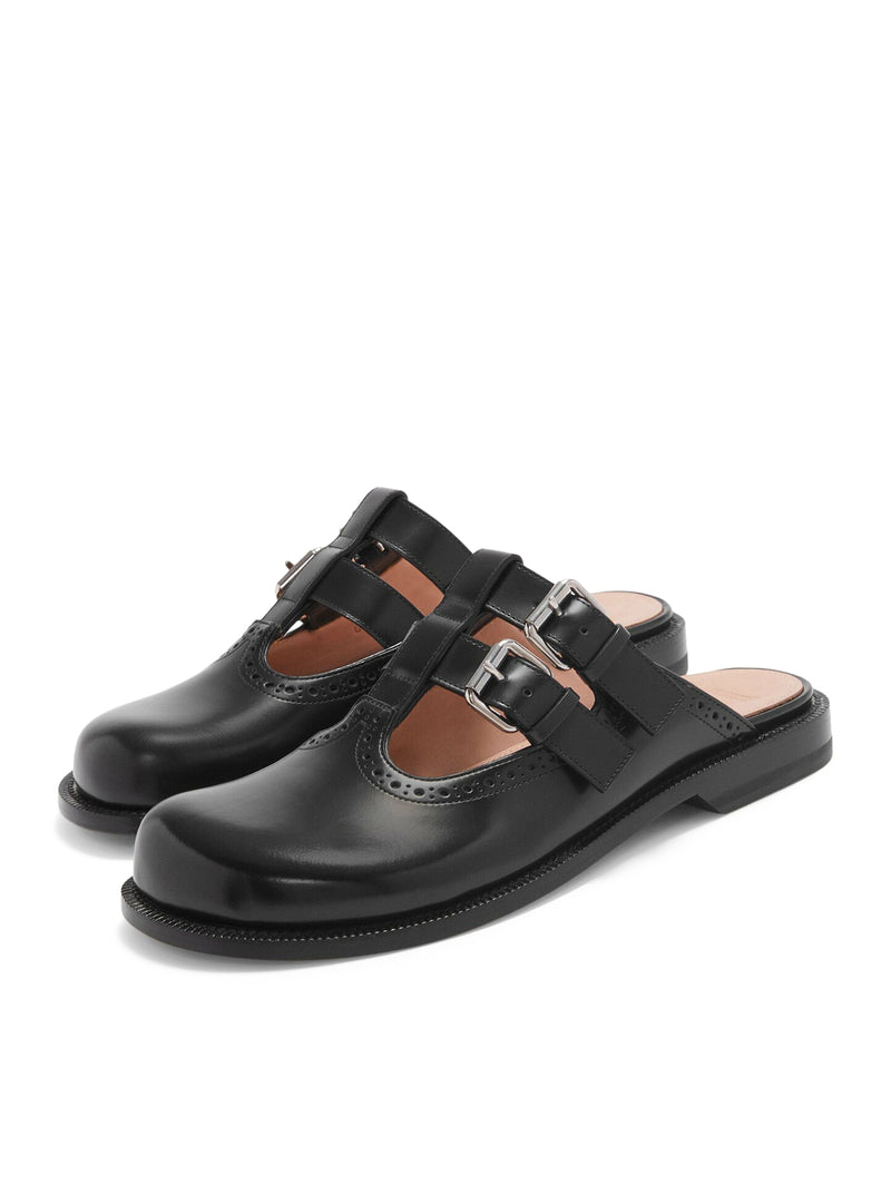 Suitnegozi Sabot Mary Jane Campo in pelle di vitello Sconto
