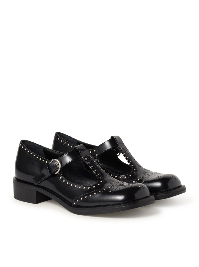 Suitnegozi Scarpe Brogue in pelle spazzolata Online