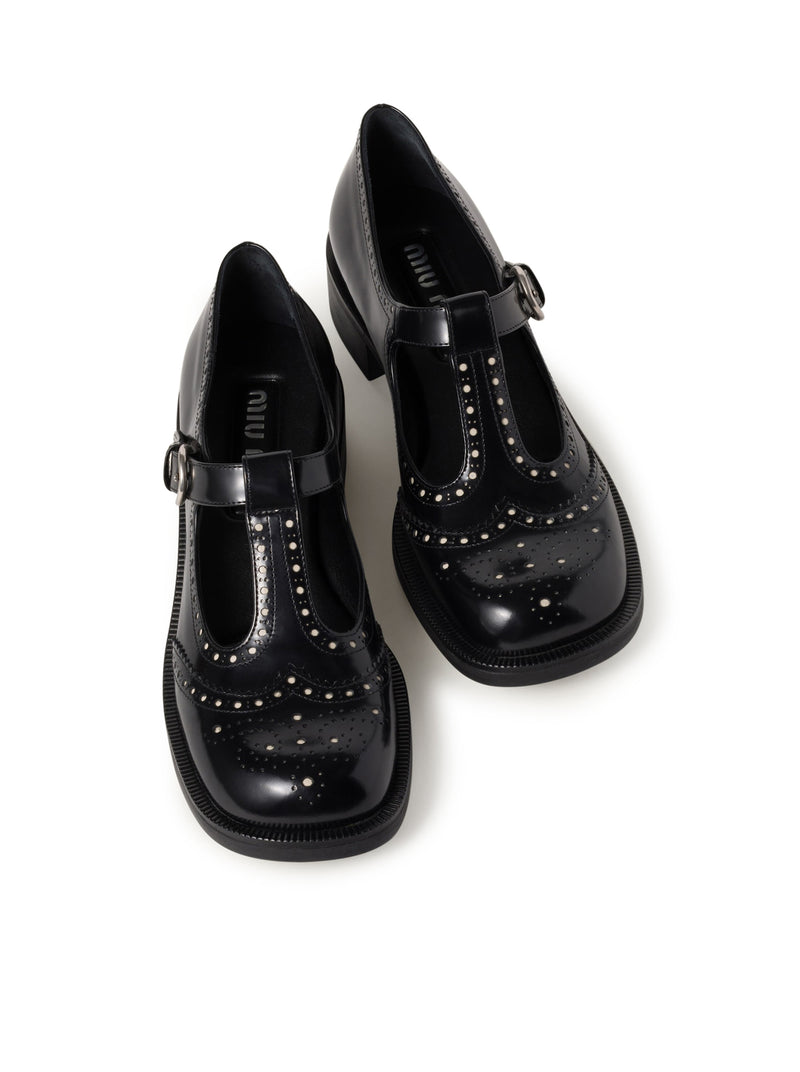 Suitnegozi Scarpe Brogue in pelle spazzolata Online