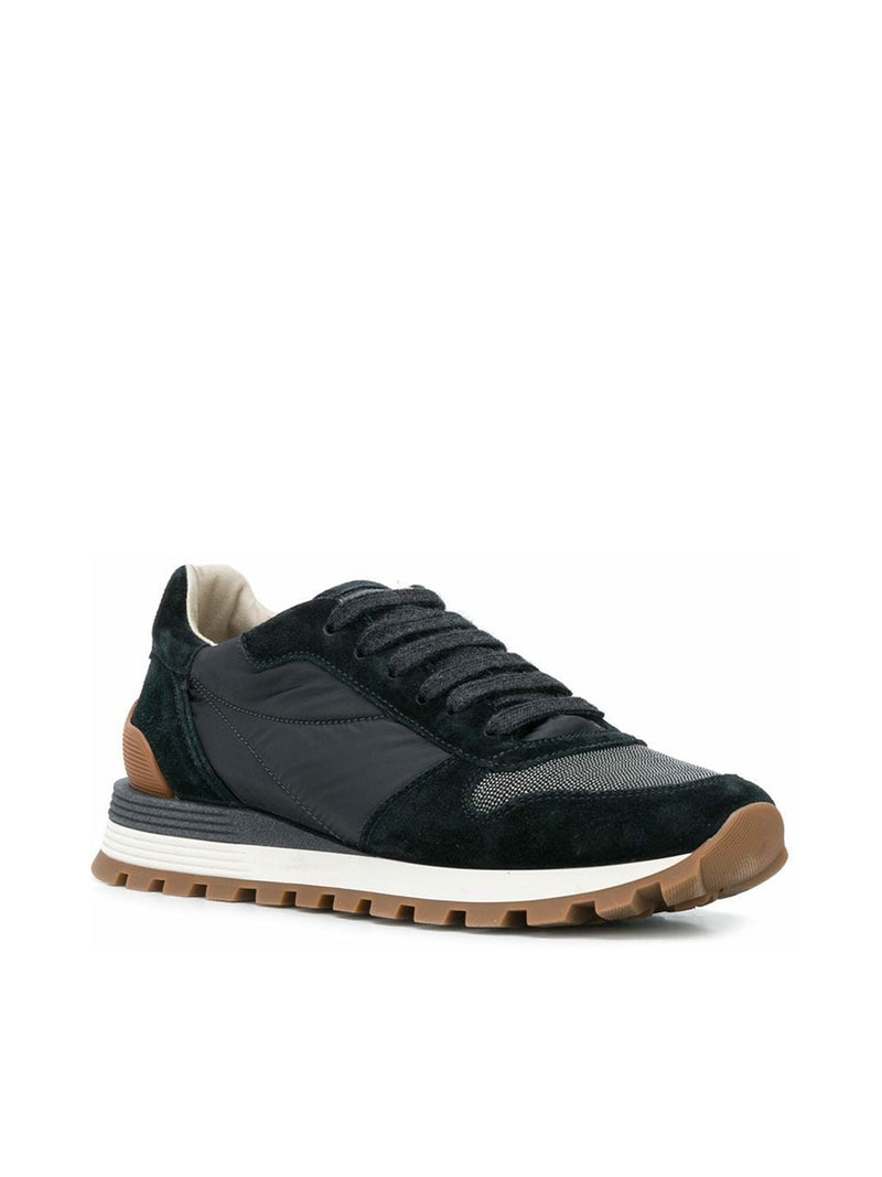 Suitnegozi Runners in camoscio e tessuto techno con "Precious Toe" 2025