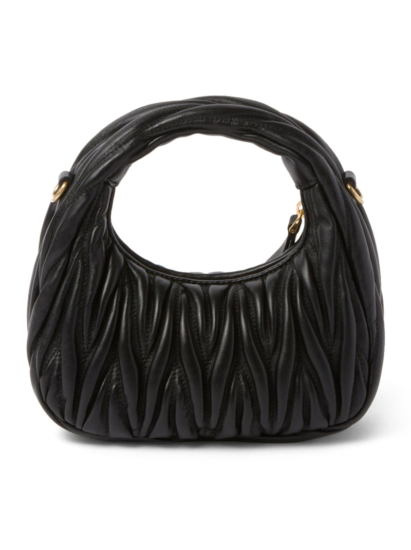Suitnegozi Mini borsa hobo Wander in nappa matelassé In Linea