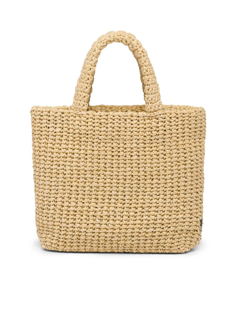Suitnegozi Borsa shopping small in tessuto intrecciato Qualità