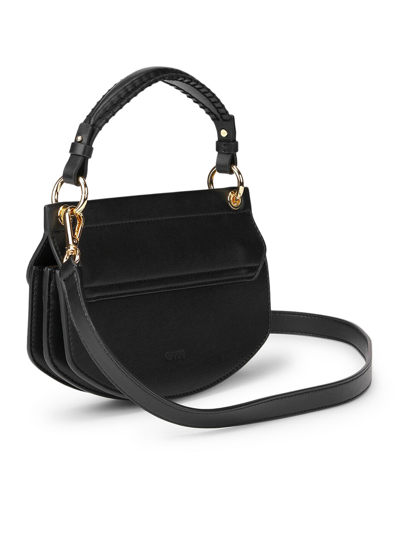 Suitnegozi BORSA MINI APO-G NERA CON MANICO SUPERIORE Spedizione Gratuita