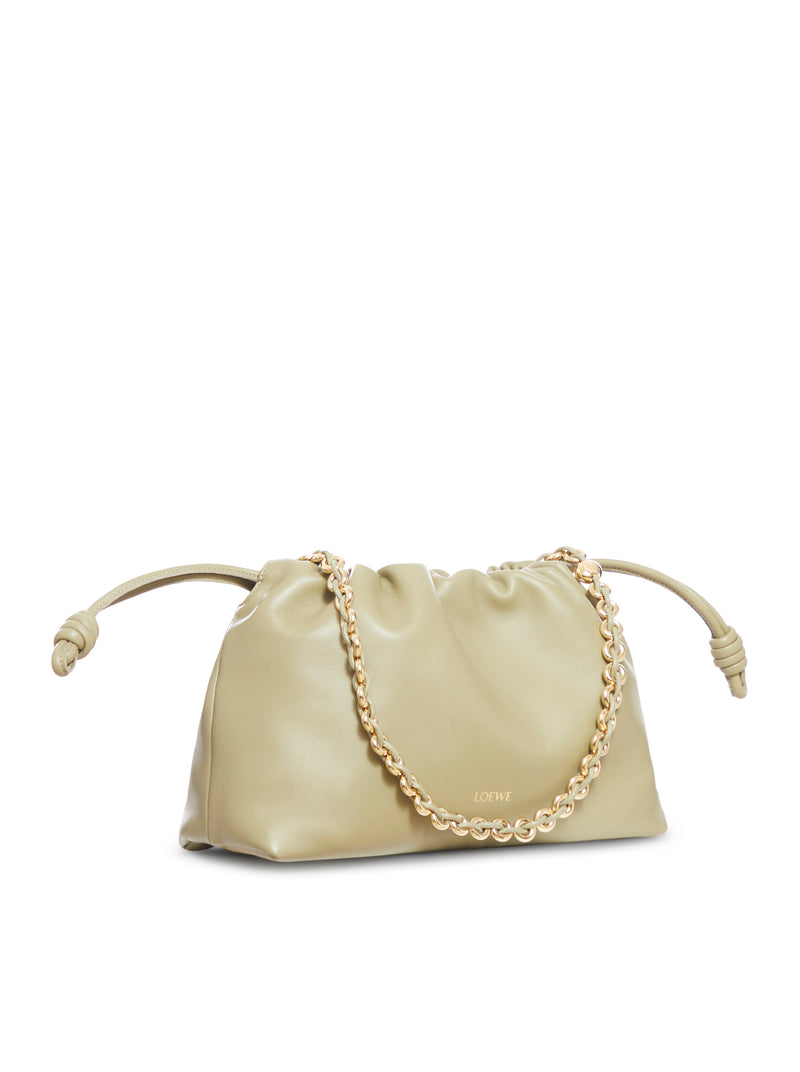 Suitnegozi Borsa Flamenco media in morbida pelle di agnello nappata Presa