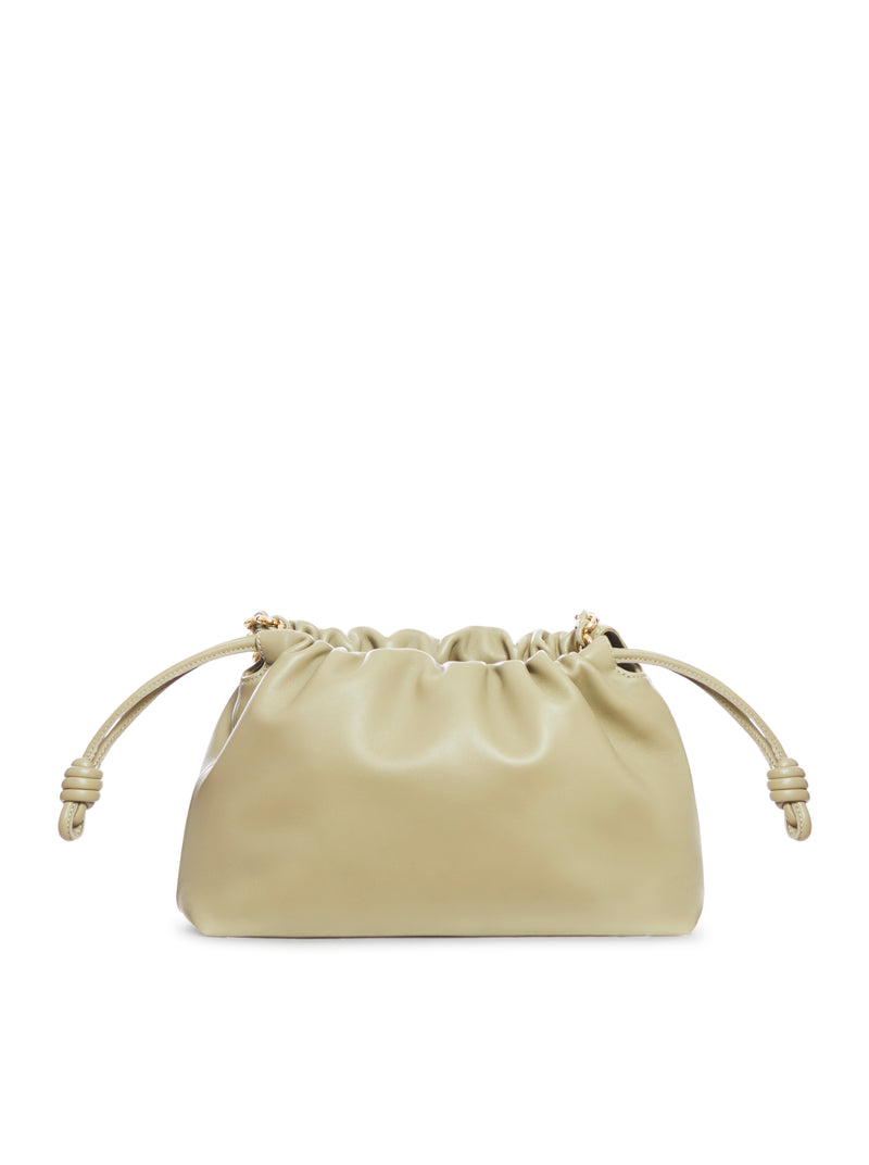 Suitnegozi Borsa Flamenco media in morbida pelle di agnello nappata Presa