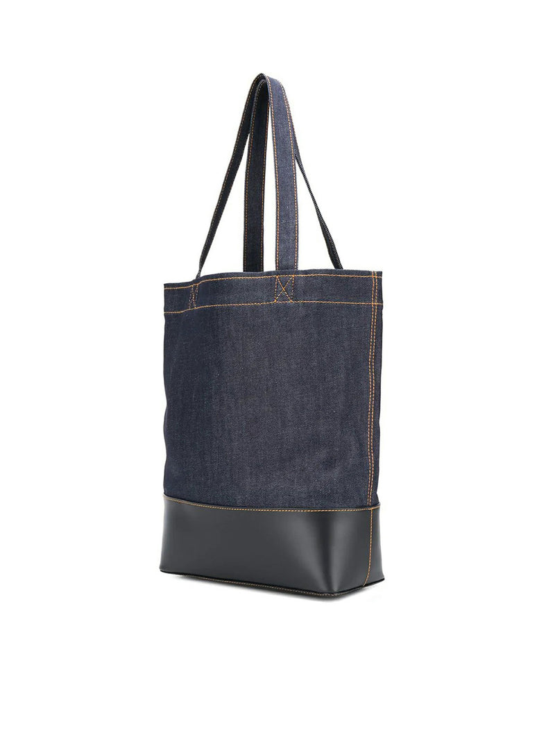 Suitnegozi BORSA A SPALLA AXEL IN DENIM CON INSERTI IN PELLE Online