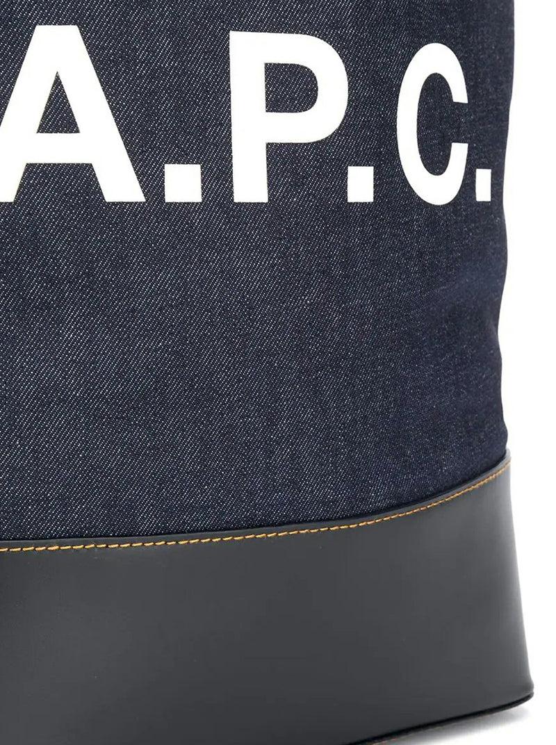 Suitnegozi BORSA A SPALLA AXEL IN DENIM CON INSERTI IN PELLE Online