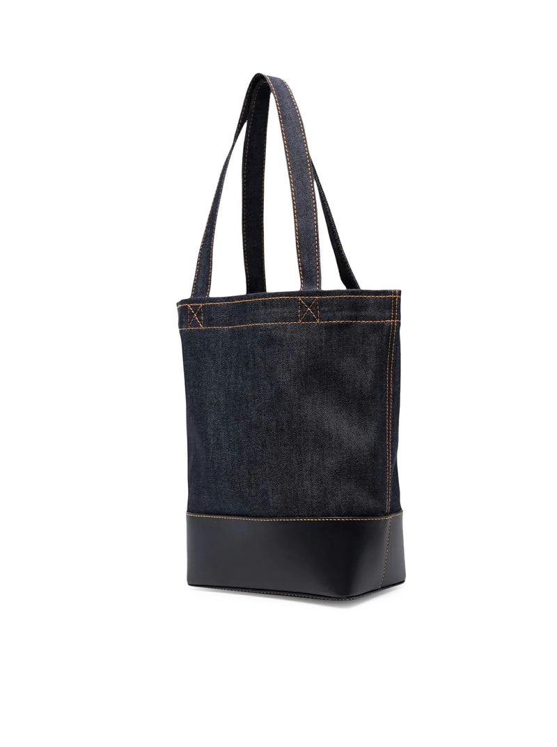 Suitnegozi BORSA AXEL PICCOLA IN DENIM E INSERTI IN PELLE Vendita Economica