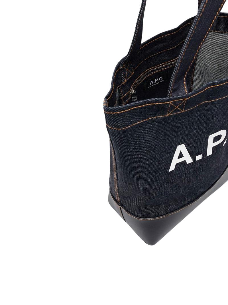 Suitnegozi BORSA AXEL PICCOLA IN DENIM E INSERTI IN PELLE Vendita Economica
