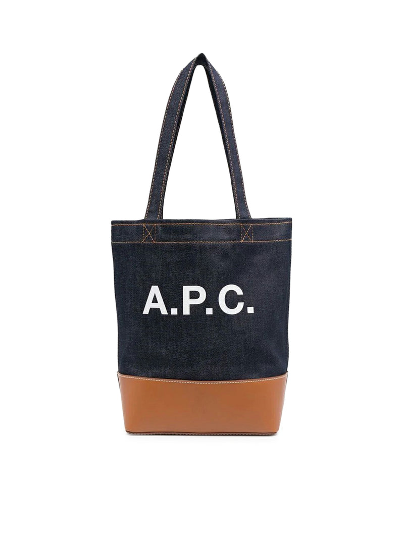 Suitnegozi BORSA AXEL PICCOLA IN DENIM E INSERTI IN PELLE Negozio