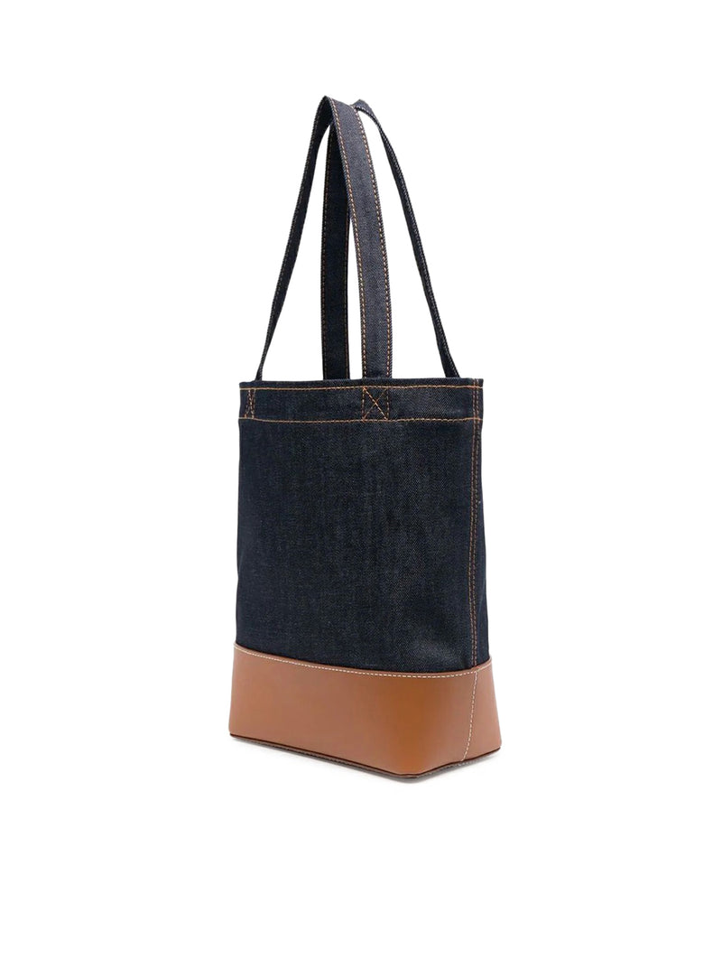 Suitnegozi BORSA AXEL PICCOLA IN DENIM E INSERTI IN PELLE Negozio