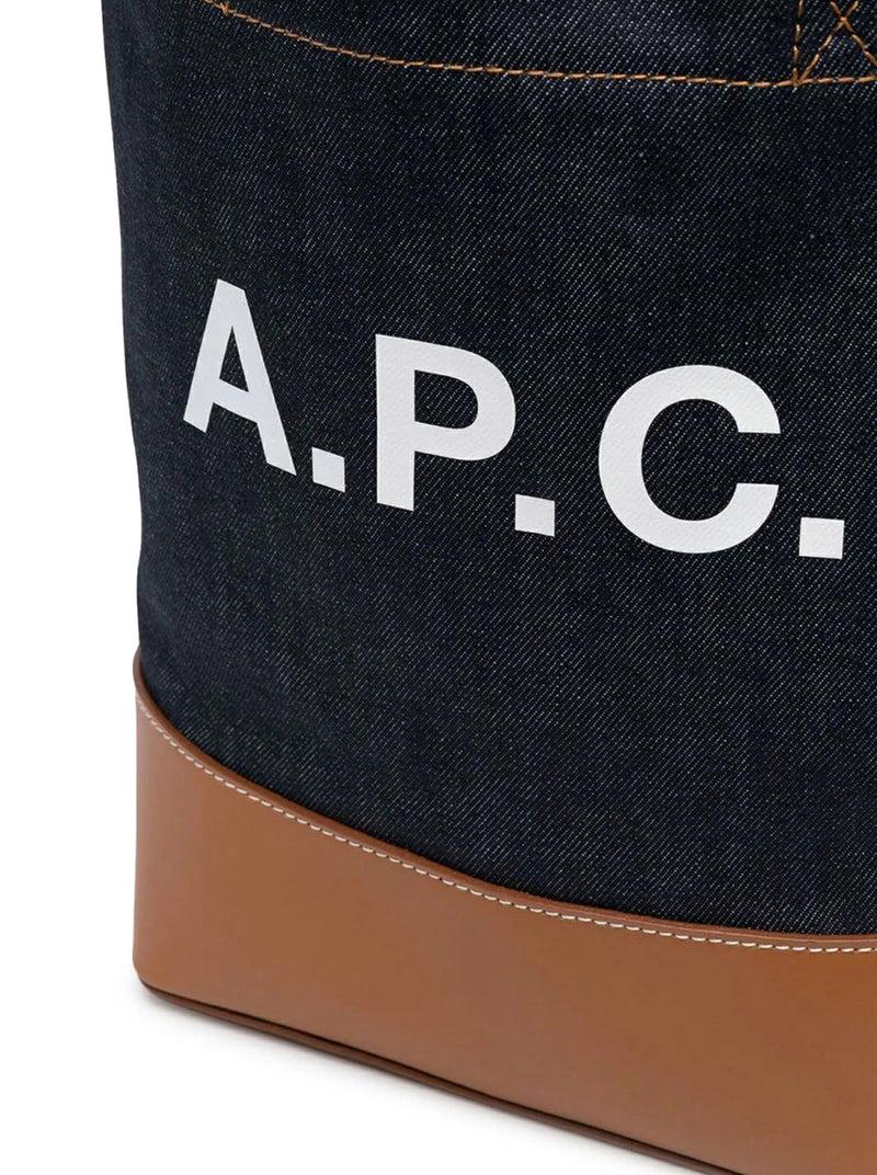 Suitnegozi BORSA AXEL PICCOLA IN DENIM E INSERTI IN PELLE Negozio