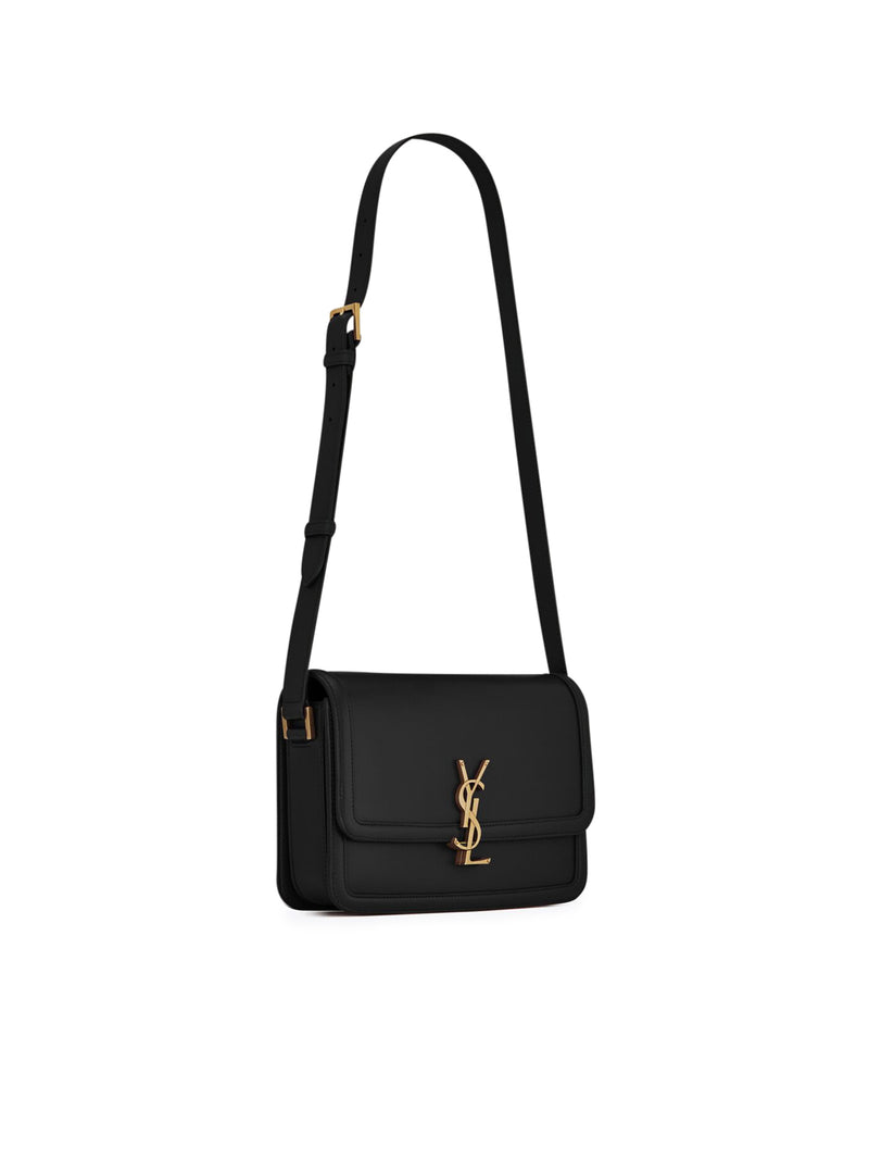 Suitnegozi BORSA SATCHEL SOLFERINO MEDIA IN PELLE BOX SAINT LAURENT In Saldo