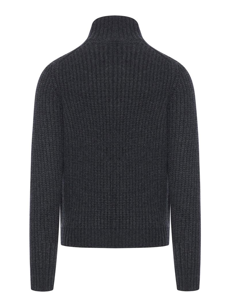 Suitnegozi cardigan in lana con zip Limitato a 3 giorni