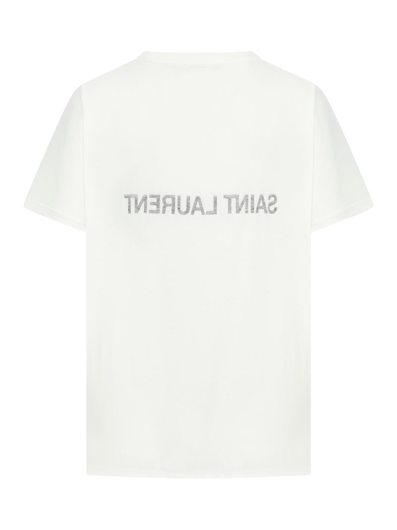Suitnegozi T-shirt con logo rovesciato Italia