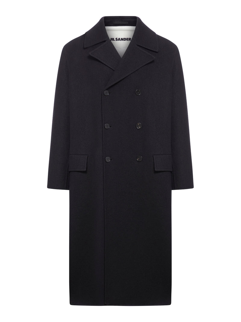 Suitnegozi Cappotto doppiopetto in lana vergine