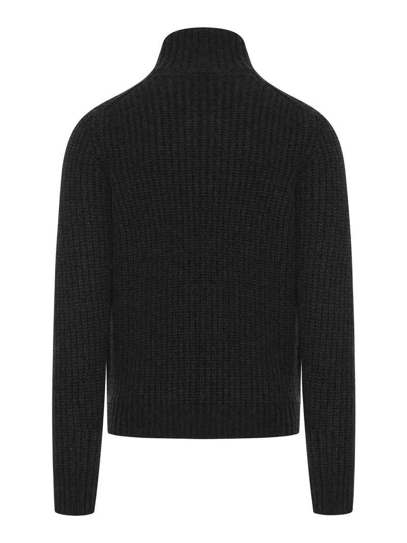 Suitnegozi cardigan in lana con zip Negozi Online