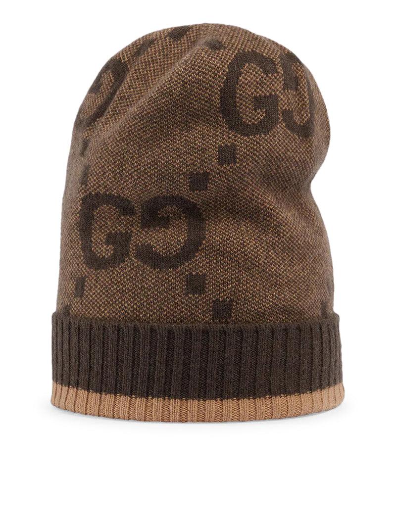 Suitnegozi Cappello in cashmere con GG Nuovi prodotti