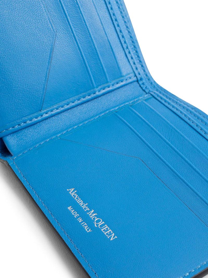 Suitnegozi portafoglio in pelle con placca logo Offerte speciali