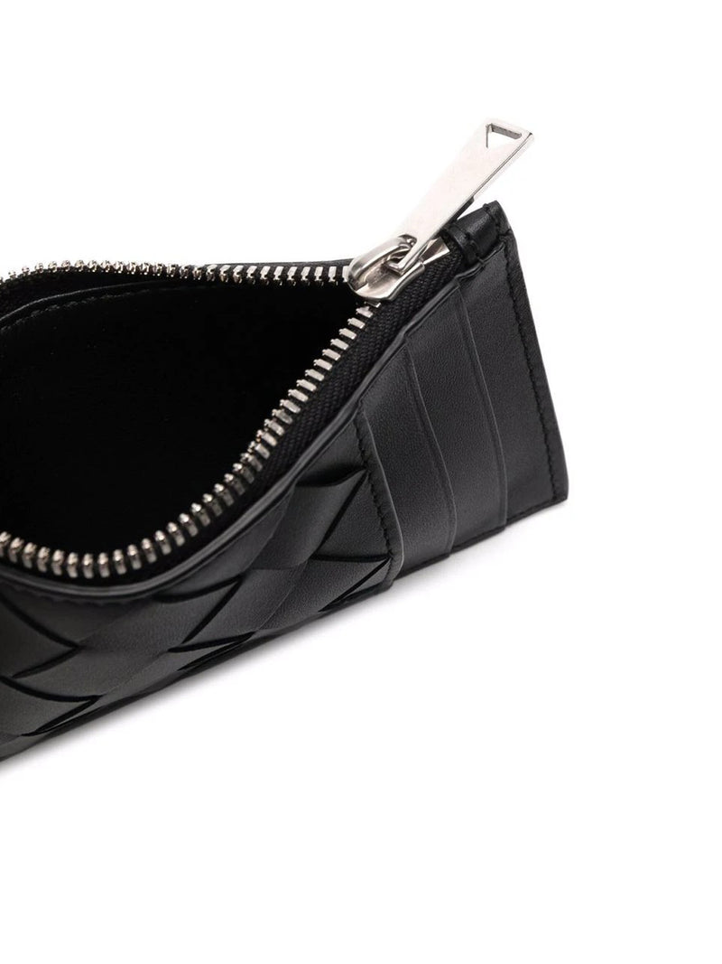 Suitnegozi Intrecciato leather wallet Fino al 65% di sconto