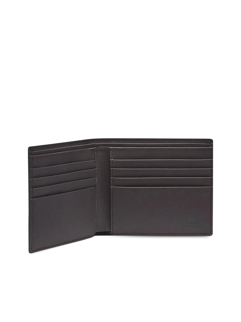 Suitnegozi Portafoglio bi-fold goffrato 50% di sconto con spedizione gratuita
