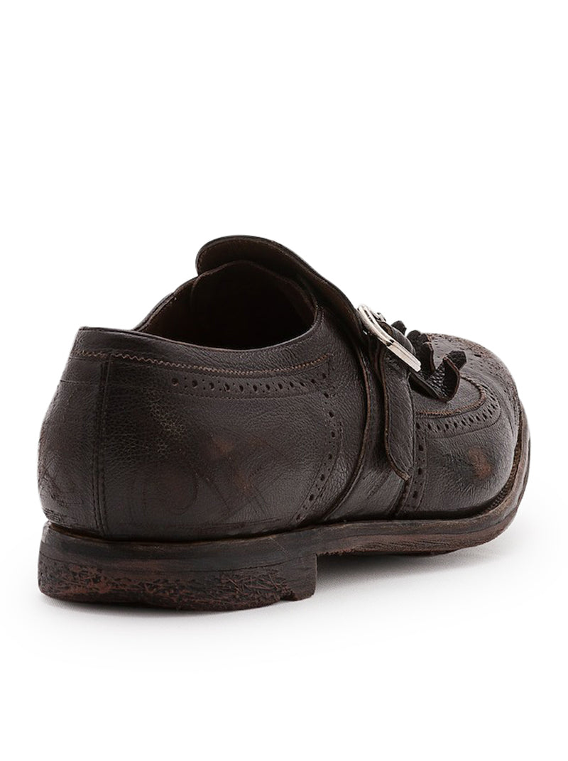 Suitnegozi Shanghai Monk Strap in pelle di Vitello Glacé Soddisfazione Garantita