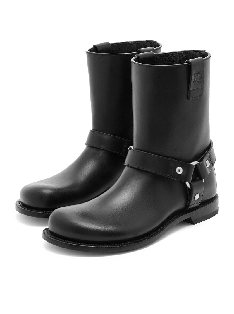 Suitnegozi Stivali Campo Biker in pelle di vitello Negozi Online