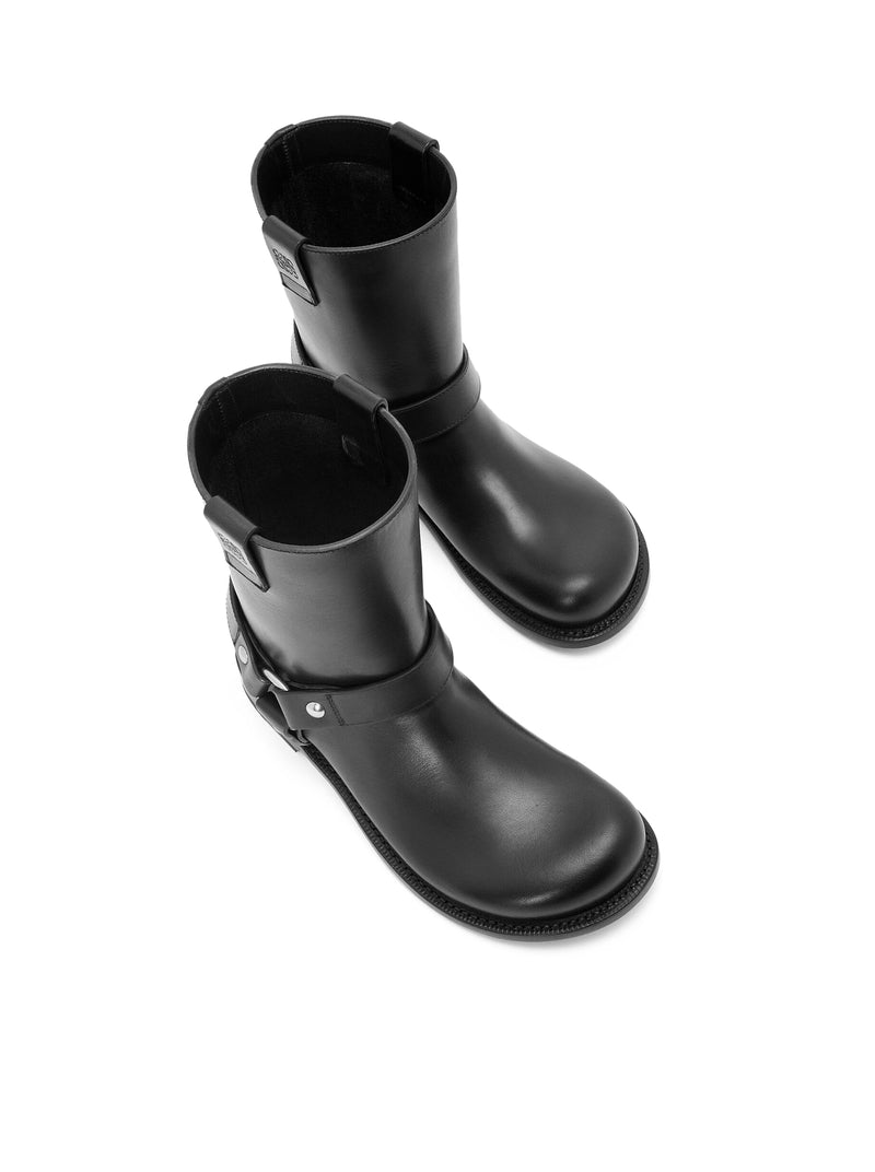Suitnegozi Stivali Campo Biker in pelle di vitello Negozi Online