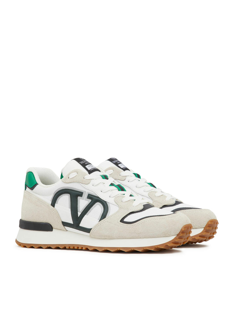 Suitnegozi SNEAKER LOW-TOP VLOGO PACE IN CROSTA TESSUTO E VITELLO Offerta Giorno del Papà