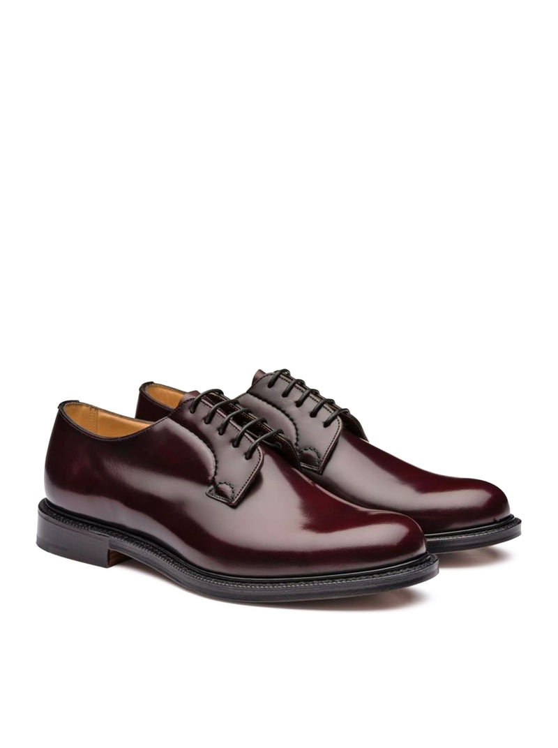 Suitnegozi Shannon Derby in Pelle di Vitello Spazzolato Latest fashion