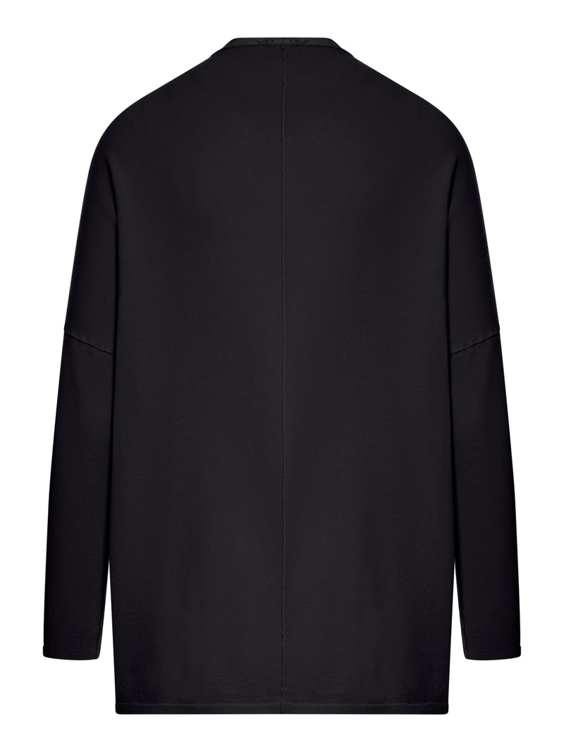 Suitnegozi MAGLIA ASIMMETRICA IN VISCOSA E LANA Offerte speciali