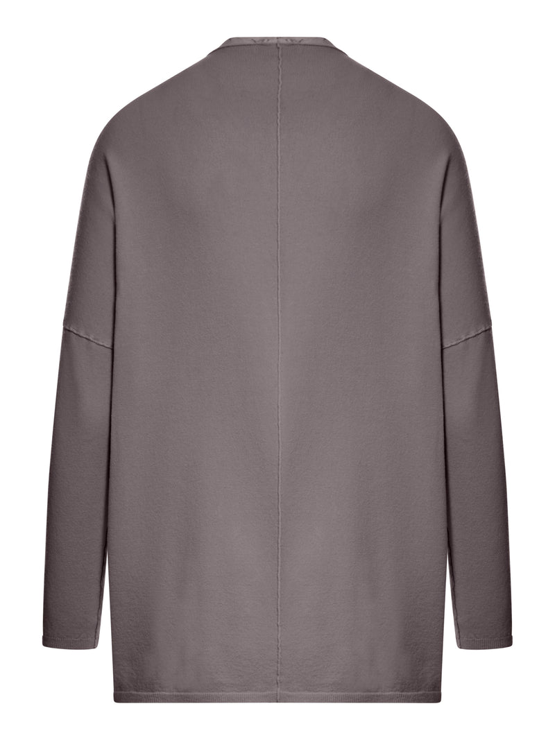 Suitnegozi MAGLIA ASIMMETRICA IN VISCOSA E LANA Ritorno libero