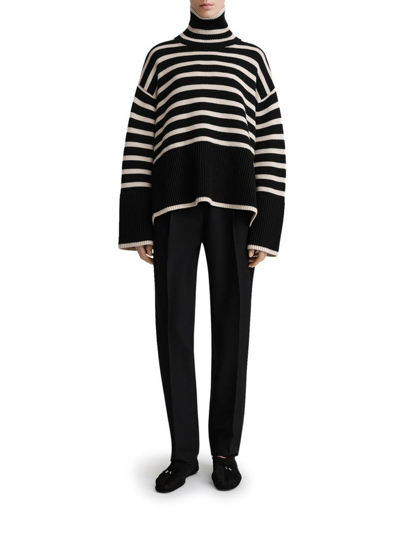 Suitnegozi MAGLIA DOLCEVITA IN LANA A RIGHE Promozione Limitata