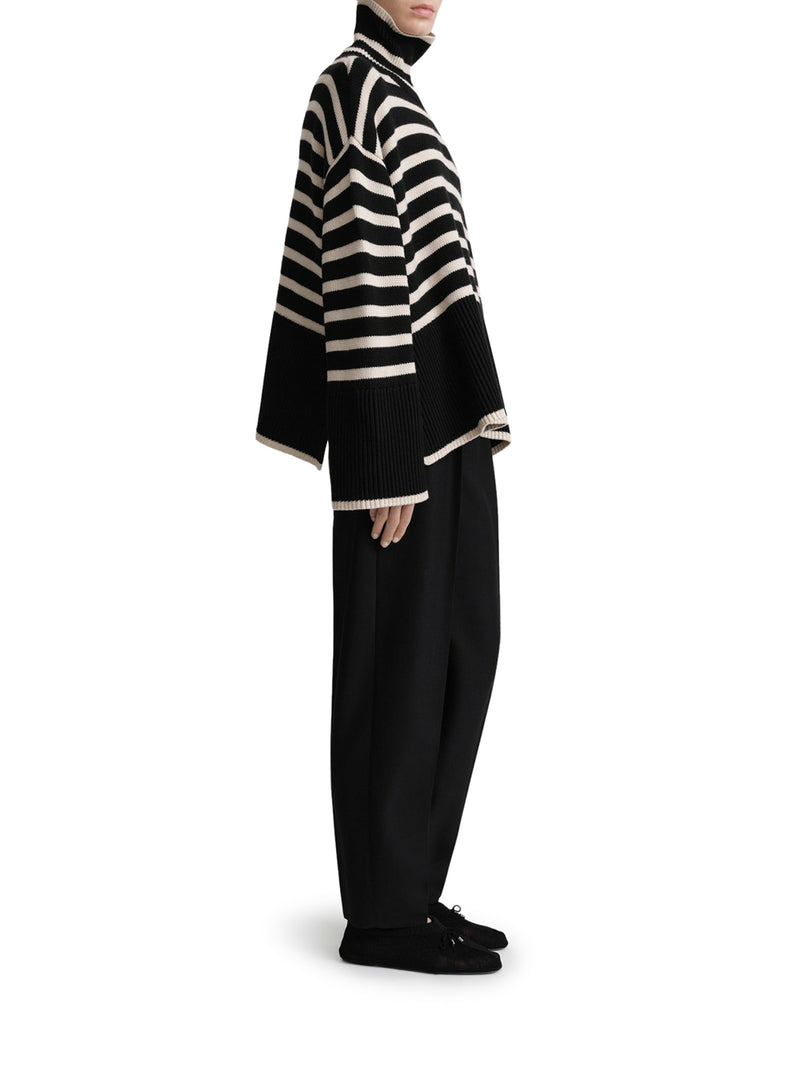 Suitnegozi MAGLIA DOLCEVITA IN LANA A RIGHE Promozione Limitata