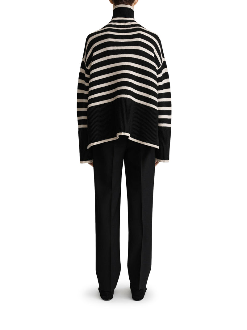 Suitnegozi MAGLIA DOLCEVITA IN LANA A RIGHE Promozione Limitata