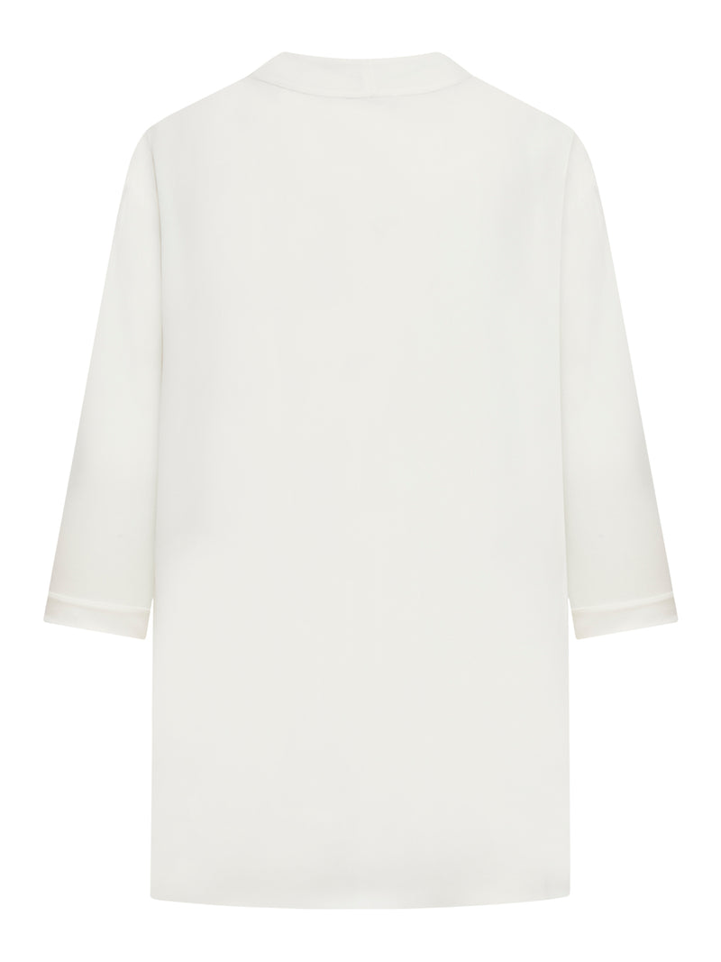Suitnegozi BLUSA IN SETA CON SCOLLO A V Fino Al -60%